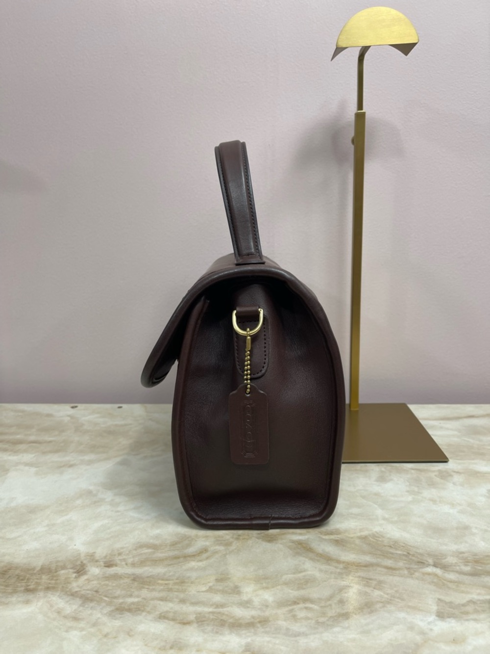 Vintage Coach Manor Bag - Picture 2 of 8